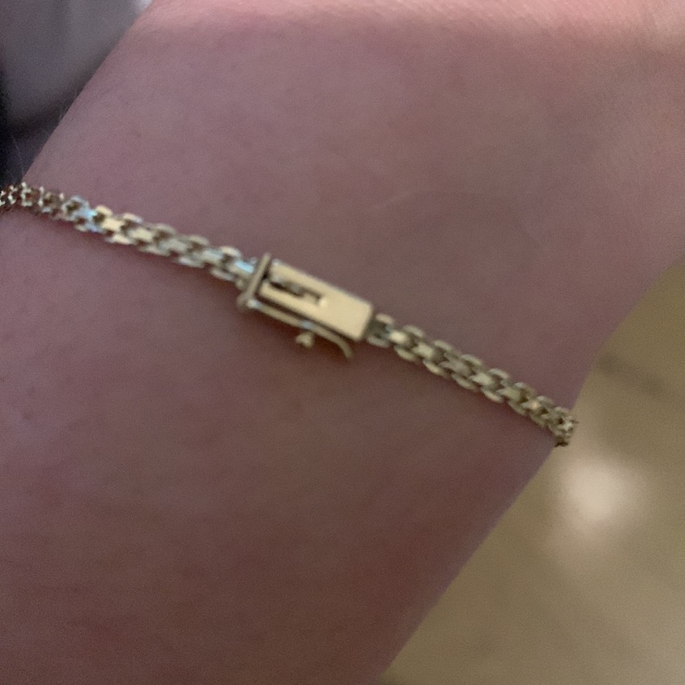 Authentic Diamond Heart Bracelet circa 1990s. - Picture 3 of 6
